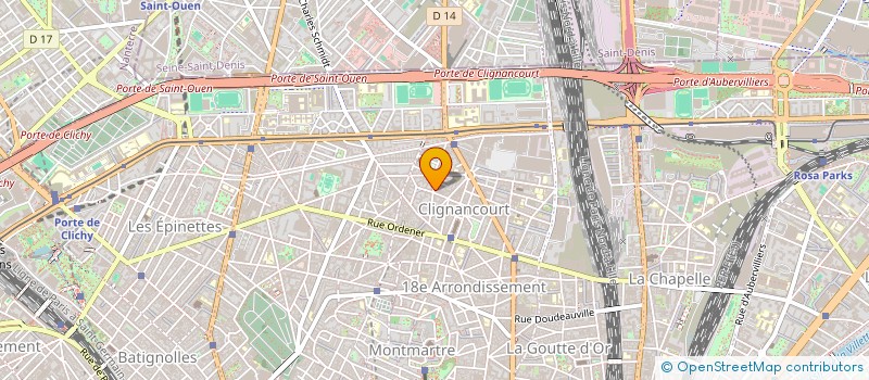 localisation de l'entreprise MONSIEUR PASCAL LANGOUTH  PARIS