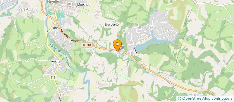 localisation de l'entreprise MONSIEUR PASCAL LANNEMAYOU  SAINT-PEE-SUR-NIVELLE