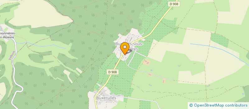 localisation de l'entreprise MONSIEUR PASCAL LAQUESTE à BUXIERES-SOUS-LES-COTES