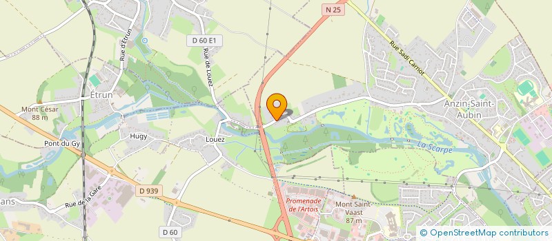 localisation de l'entreprise MONSIEUR PASCAL LAROCHE  ANZIN-SAINT-AUBIN