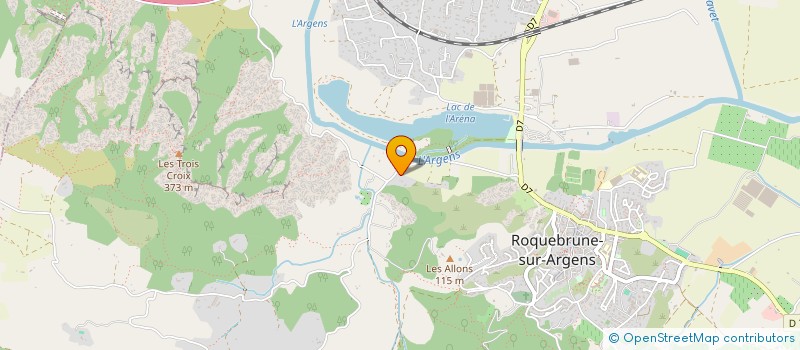 localisation de l'entreprise MONSIEUR PASCAL LARUELLE à ROQUEBRUNE-SUR-ARGENS