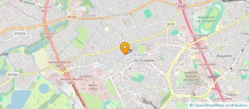 localisation de l'entreprise MONSIEUR PASCAL LASCAUX à TOULOUSE
