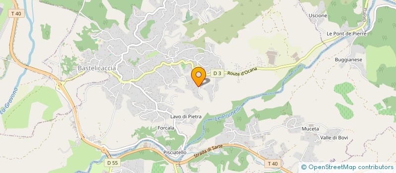 localisation de l'entreprise MONSIEUR PASCAL LASNIER à BASTELICACCIA