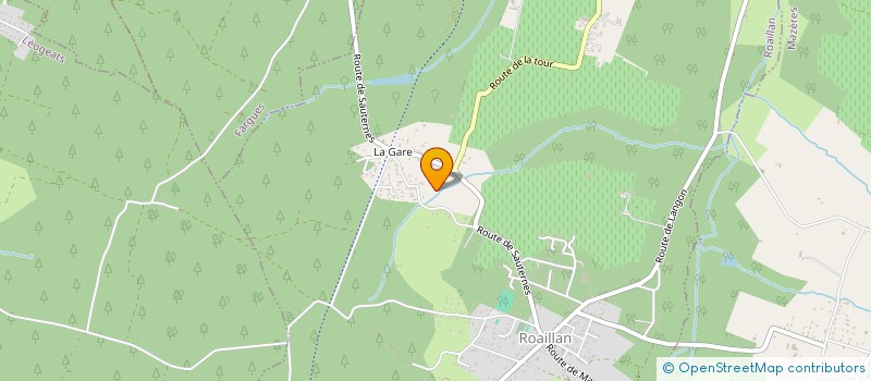 localisation de l'entreprise MONSIEUR PASCAL LASSEVILLE  ROAILLAN