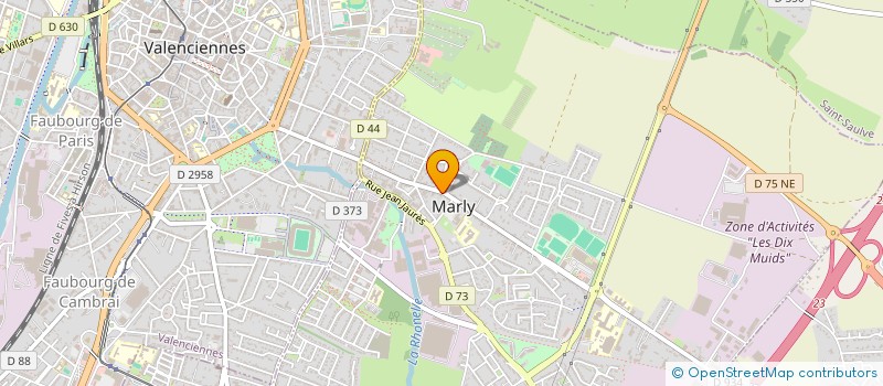localisation de l'entreprise MONSIEUR PASCAL LAUDE à MARLY