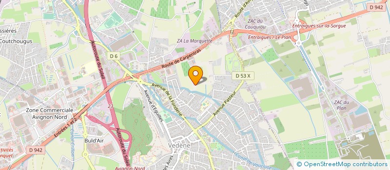 localisation de l'entreprise MONSIEUR PASCAL LAURENT  VEDENE