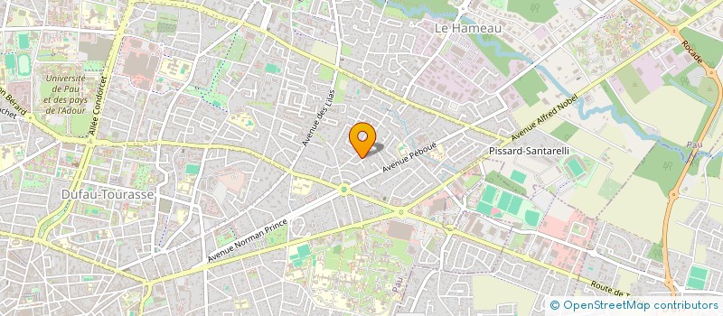 localisation de l'entreprise MONSIEUR PASCAL LAUWERS  LANNE-EN-BARETOUS