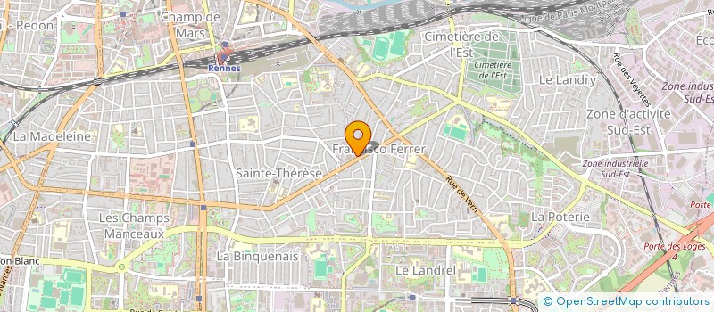 localisation de l'entreprise MONSIEUR PASCAL LE BARBENCHON  RENNES