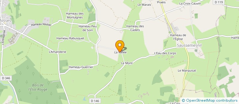 localisation de l'entreprise MONSIEUR PASCAL LE BOULANGER  COLOMBY