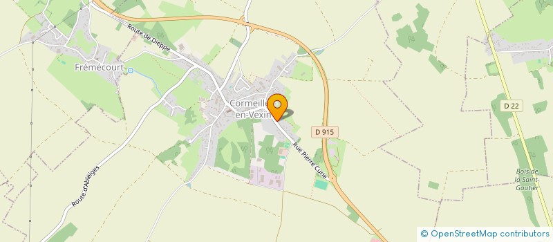 localisation de l'entreprise MONSIEUR PASCAL LE FLAO  CORMEILLES-EN-VEXIN