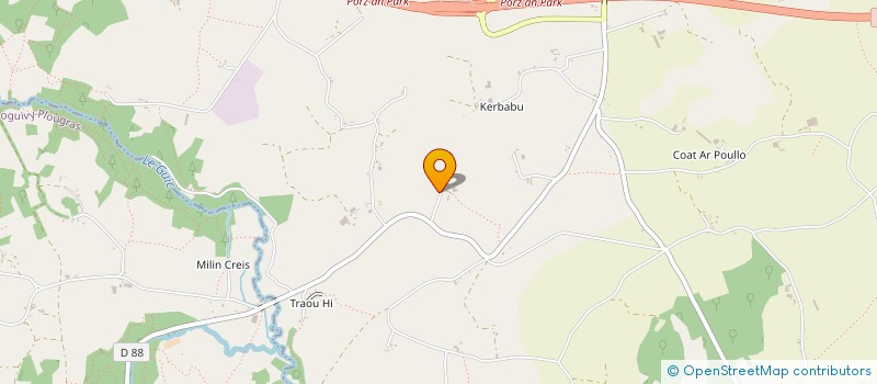 localisation de l'entreprise MONSIEUR PASCAL LE GOFF  PLOUNEVEZ-MOEDEC