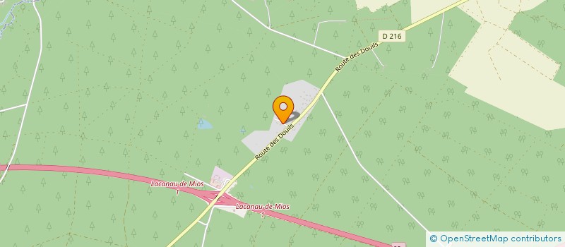 localisation de l'entreprise MONSIEUR PASCAL LE GOURRIEREC  MIOS