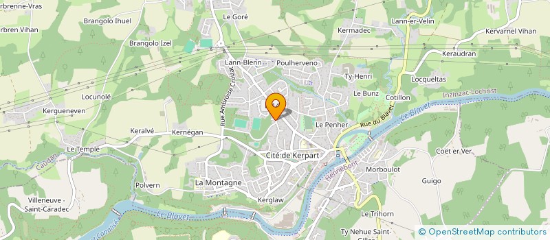 localisation de l'entreprise MONSIEUR PASCAL LE MARRE à INZINZAC-LOCHRIST
