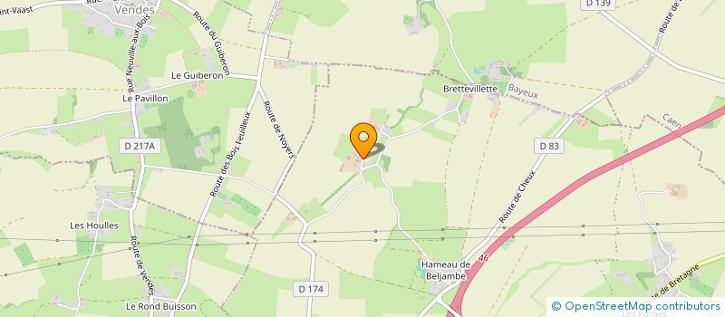 localisation de l'entreprise MONSIEUR PASCAL LE MENAGER  VAL D'ARRY