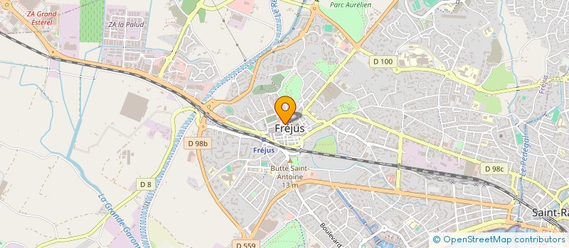 localisation de l'entreprise MONSIEUR PASCAL LE POUDER à FREJUS