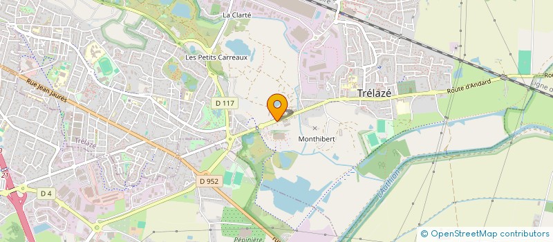 localisation de l'entreprise MONSIEUR PASCAL LE QUERE  TRELAZE