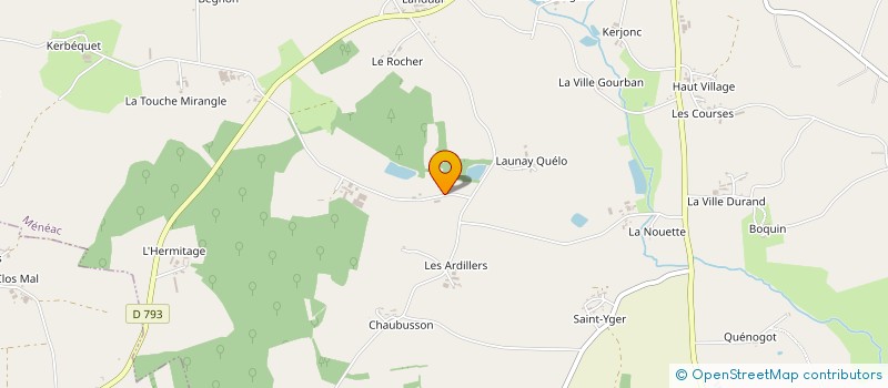 localisation de l'entreprise MONSIEUR PASCAL LE QUEUX à MOHON