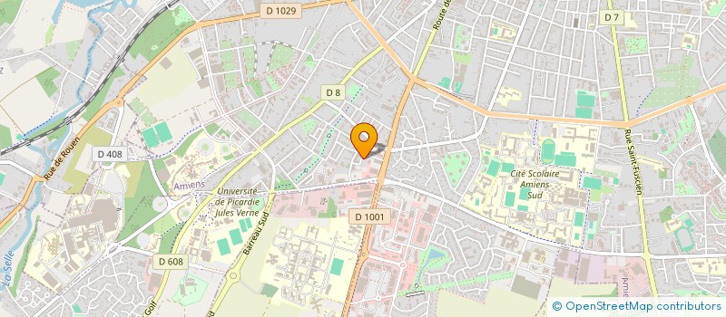 localisation de l'entreprise MONSIEUR PASCAL LE ROY  AMIENS