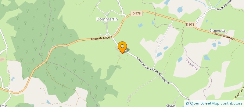 localisation de l'entreprise MONSIEUR PASCAL LEBEL  DOMMARTIN