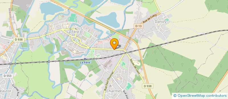 localisation de l'entreprise MONSIEUR PASCAL LEBON  ANGUILCOURT-LE-SART