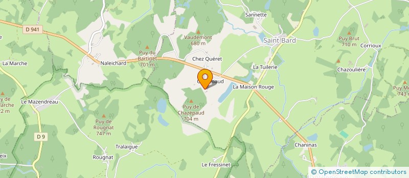 localisation de l'entreprise MONSIEUR PASCAL LECLERCQ  SAINT-BARD