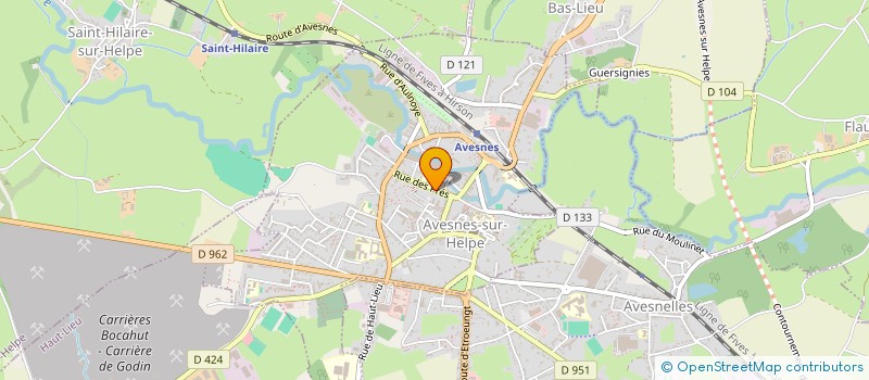 localisation de l'entreprise MONSIEUR PASCAL LECOLIER  LANDRECIES