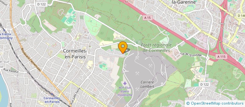 localisation de l'entreprise MONSIEUR PASCAL LECONTE à CORMEILLES EN PARISIS