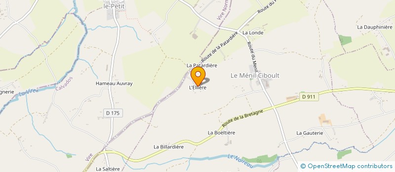 localisation de l'entreprise MONSIEUR PASCAL LECOQ à LE MENIL-CIBOULT