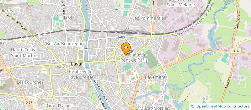 localisation de l'entreprise MONSIEUR PASCAL LECOQ à LAVAL