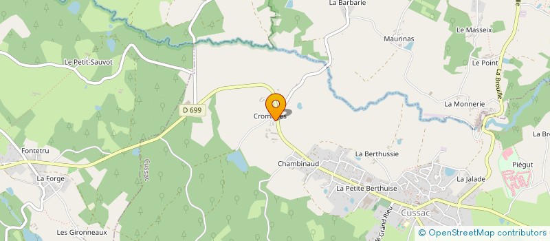 localisation de l'entreprise MONSIEUR PASCAL LECOURT à CHAMPAGNAC-LA-RIVIERE