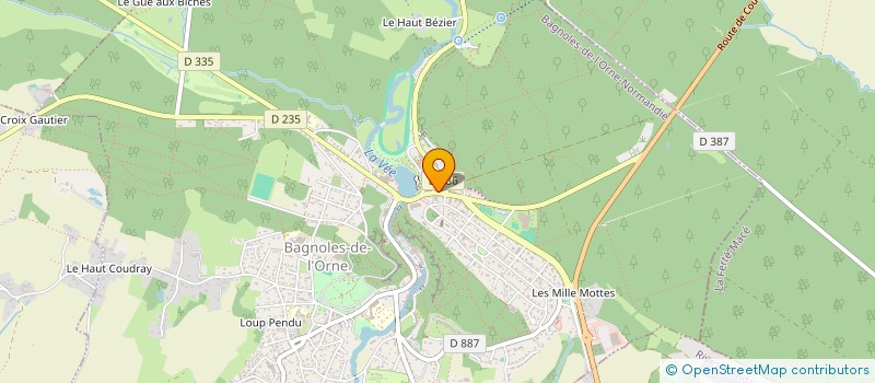 localisation de l'entreprise MONSIEUR PASCAL LEFEBVRE à BAGNOLES-DE-L'ORNE-NORMANDIE