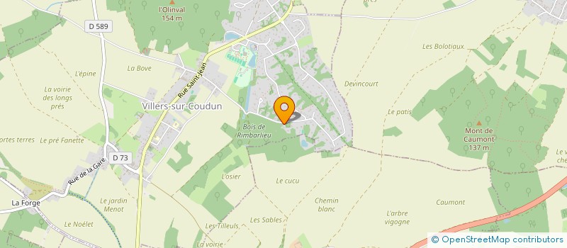 localisation de l'entreprise MONSIEUR PASCAL LEFEBVRE  VILLERS-SUR-COUDUN