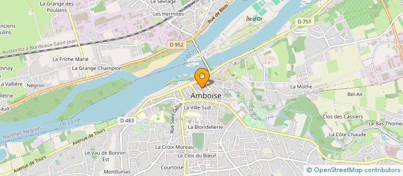 localisation de l'entreprise MONSIEUR PASCAL LEFEVRE à AMBOISE