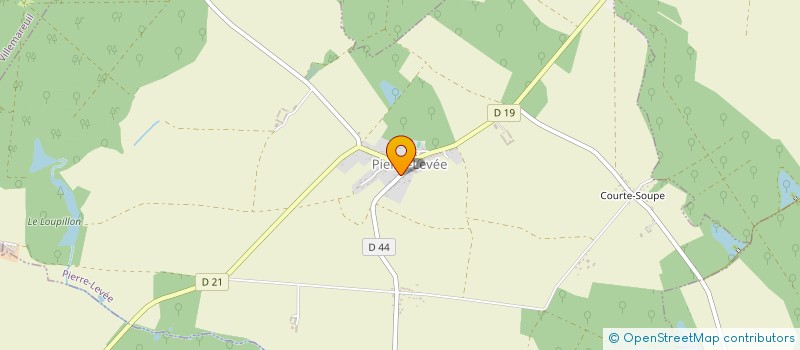 localisation de l'entreprise MONSIEUR PASCAL LEFEVRE  PIERRE-LEVEE