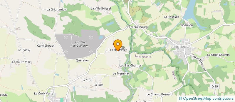 localisation de l'entreprise MONSIEUR PASCAL LEGAC à MEGRIT