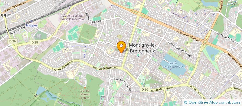 localisation de l'entreprise MONSIEUR PASCAL LEGENDRE à MONTIGNY-LE-BRETONNEUX