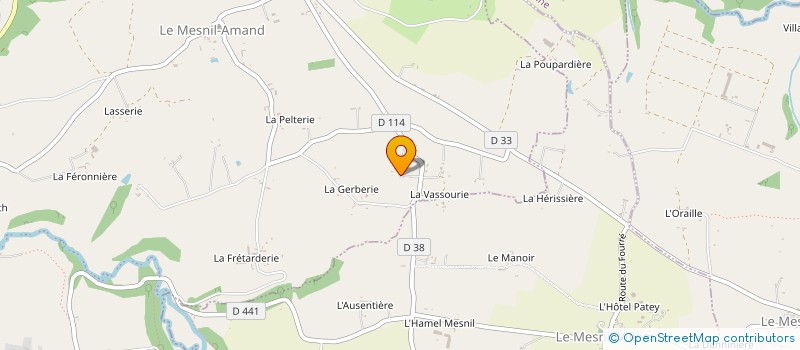 localisation de l'entreprise MONSIEUR PASCAL LEGENTIL à GAVRAY-SUR-SIENNE
