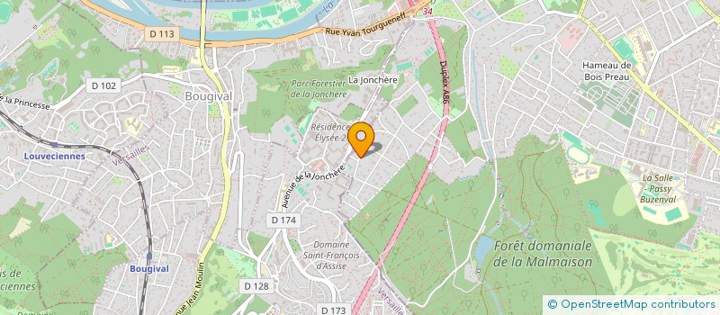 localisation de l'entreprise MONSIEUR PASCAL LEGITIMUS à RUEIL-MALMAISON