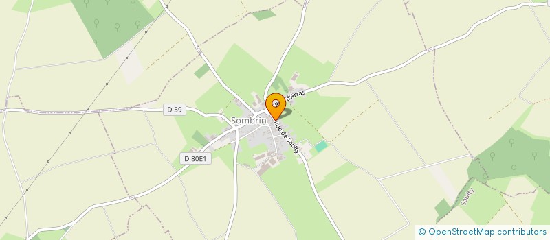 localisation de l'entreprise MONSIEUR PASCAL LEGRAND à SOMBRIN