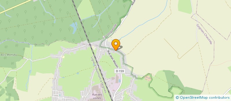 localisation de l'entreprise MONSIEUR PASCAL LEGRAND  FEIGNIES