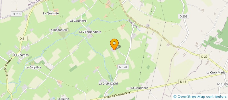 localisation de l'entreprise MONSIEUR PASCAL LEHODEY  HAMBYE