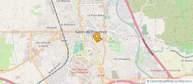 localisation de l'entreprise MONSIEUR PASCAL LELEU à SALON-DE-PROVENCE