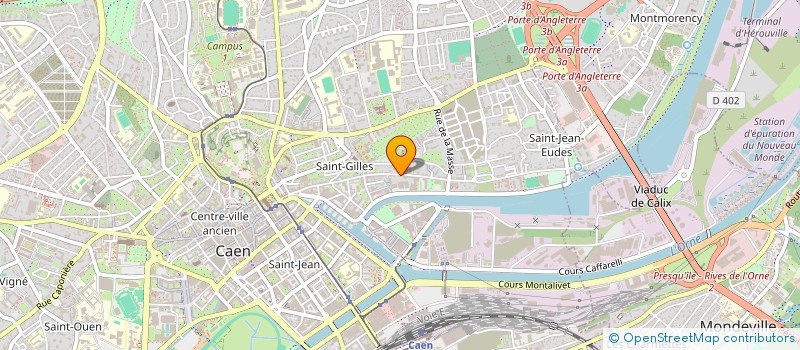 localisation de l'entreprise MONSIEUR PASCAL LELONG  CAEN