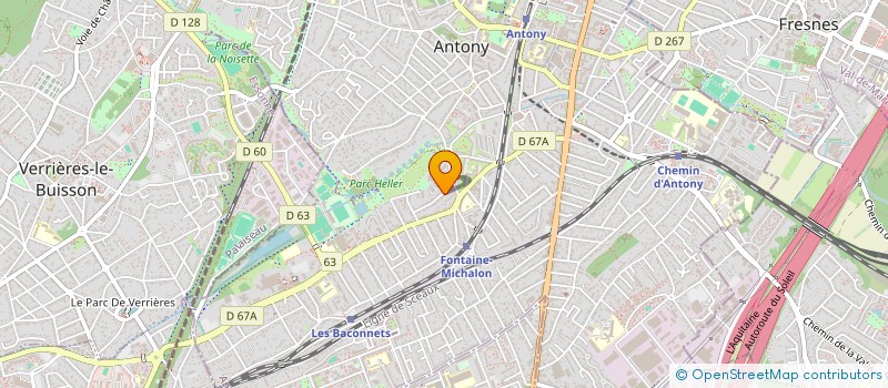 localisation de l'entreprise MONSIEUR PASCAL LELOUP à ANTONY