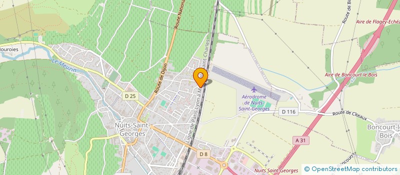 localisation de l'entreprise MONSIEUR PASCAL LEMAITRE à NUITS-SAINT-GEORGES