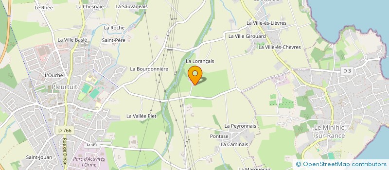 localisation de l'entreprise MONSIEUR PASCAL LEMOINE à PLEURTUIT