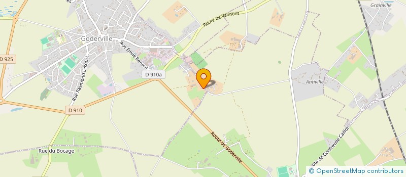 localisation de l'entreprise MONSIEUR PASCAL LEMONNIER  GODERVILLE