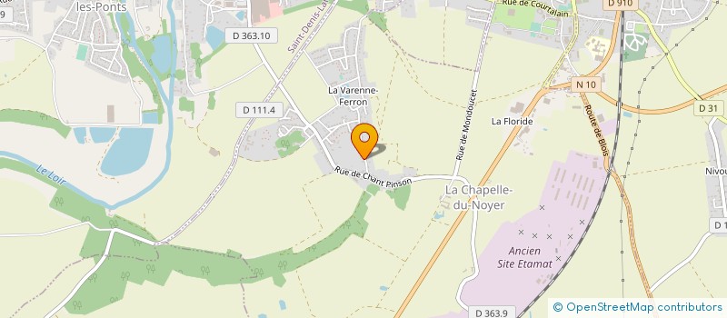 localisation de l'entreprise MONSIEUR PASCAL LEMOULT à LA CHAPELLE-DU-NOYER
