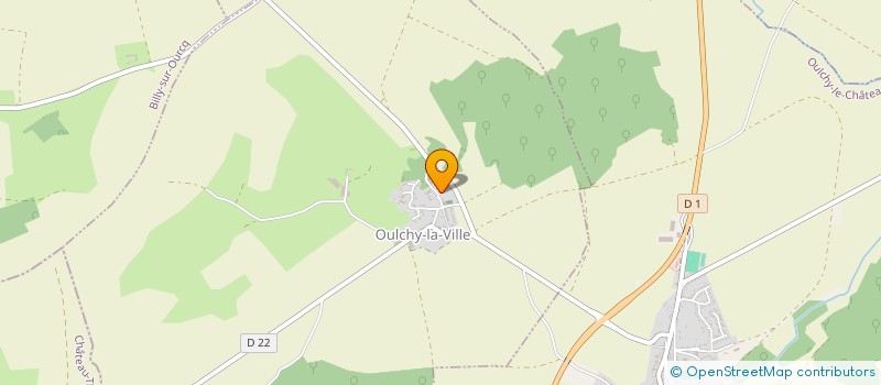 localisation de l'entreprise MONSIEUR PASCAL LENOIR  OULCHY-LA-VILLE