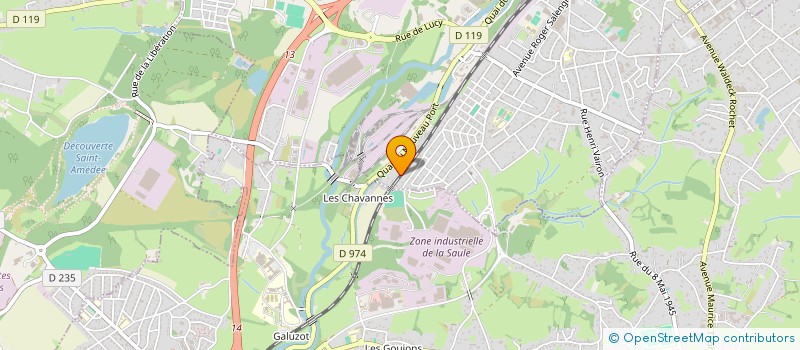 localisation de l'entreprise MONSIEUR PASCAL LEPINE  MONTCEAU-LES-MINES